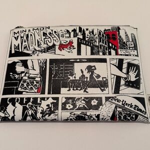 Min & Mon “Madness” Graphic Comic Print Clutch
